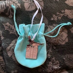 Tiffany & Co Limited Edition Silver Bird Charm with Pouch